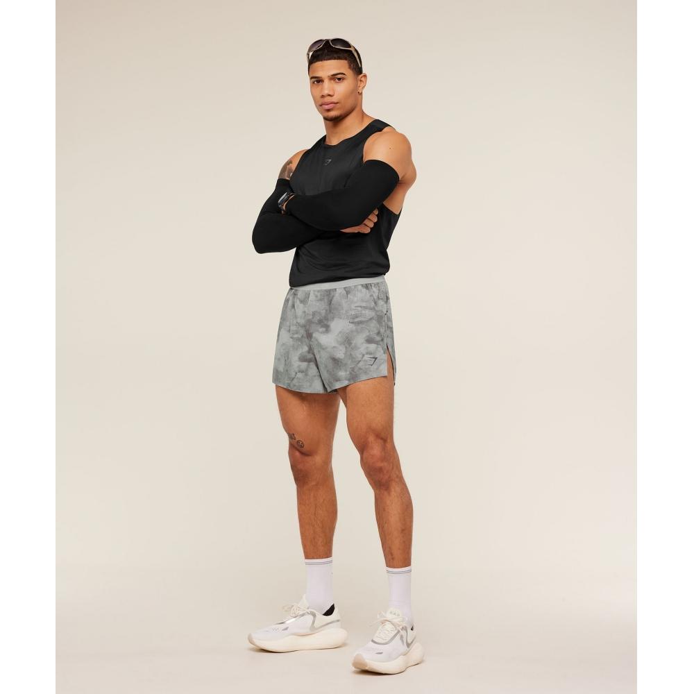 Gymshark Running Elite Race 5  Short Smokey Grey A2b1a Gdh9