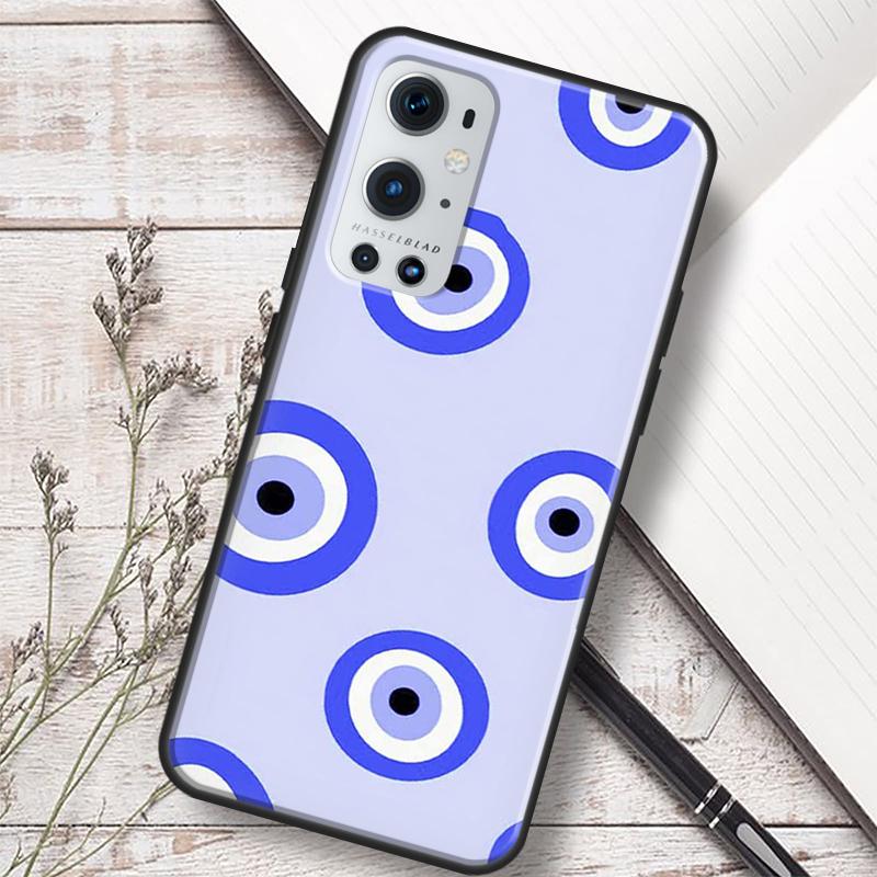 Lucky Eye Blue Evil Eye Print For Realme 10 11 Pro Plus GT Neo 5 2T C55 C35 C33 C31 C30 C21Y OnePlus Nord 3 CE 2 Lite Case