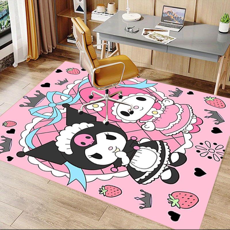 Cute Characters Pastel Outfits Carpet For Playroom Bedroom Living Room Sofa Home Decorkids Game Area Rug Nonslip Floor Mat