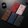 Business Zipper Wallet Case For Samsung Galaxy A02 M02 A02S A12 A22 A32 A42 A52 A72 A82 4G 5G S20 Plus S21 Fe Note 20 Ultra D27H