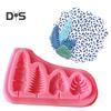 Eco-friendly Baking Mold Non-stick Practical Delicate Cookie Chocolate Mold