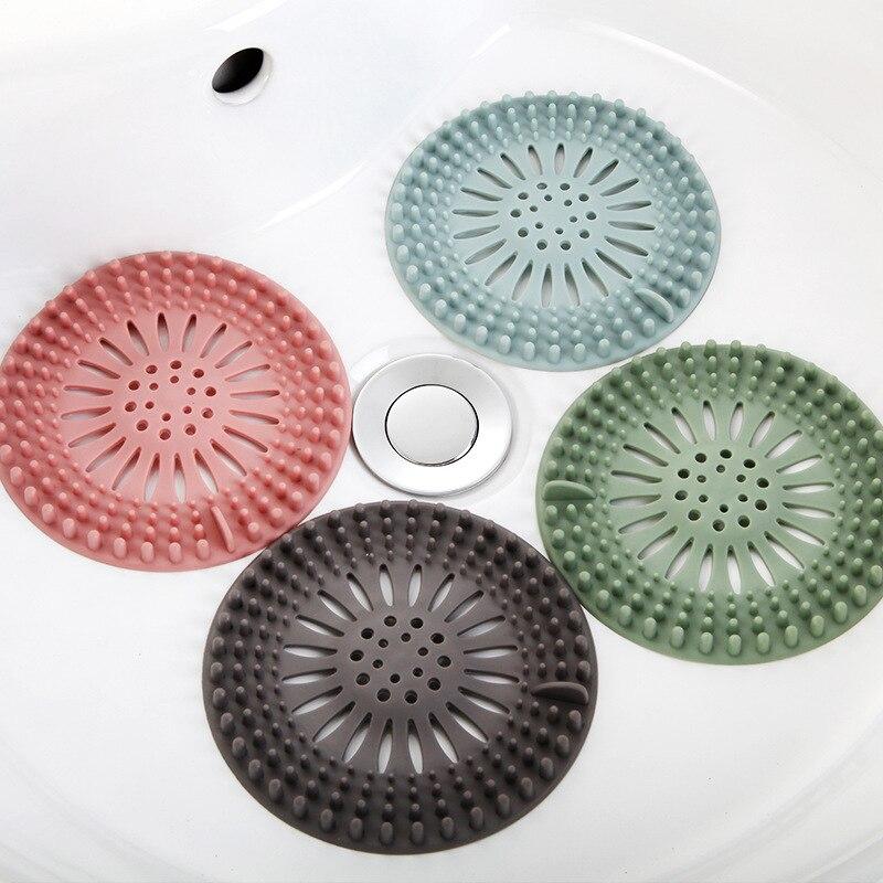 Waschbecken Kanalisation Filter Bodenablauf Dusche Abfluss Silikon Wasser Haar Stopper Bad Catcher Filter Dusche Bad Zubehör Sieb