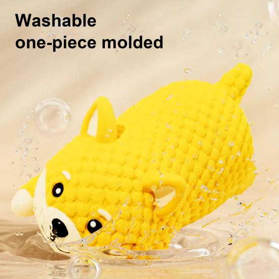 Dog Toy High Elastic Latex Bite-resistant Puppies Adult Dogs Chew Toy with Built-in Sound Device Interactive Toy