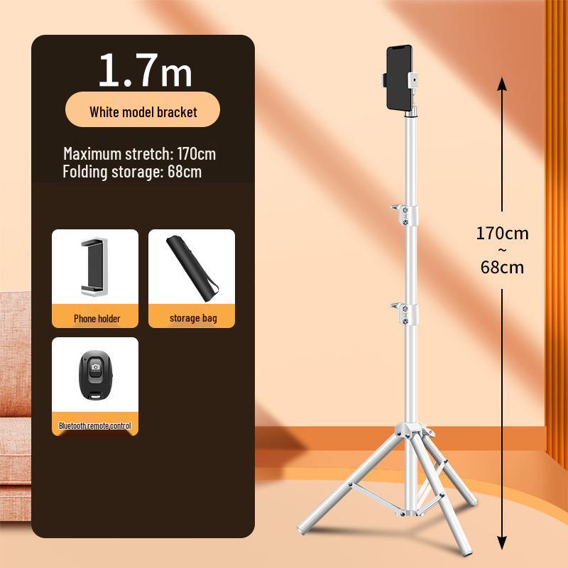 Universal Metal Tripod Stand for Live Streaming & Photography