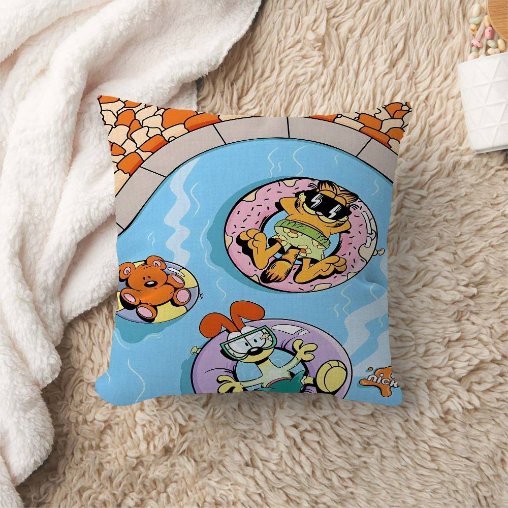 The GGarfieldMovie Lucky Dragon pillow cover sofa cushion cover home room decoration children gift