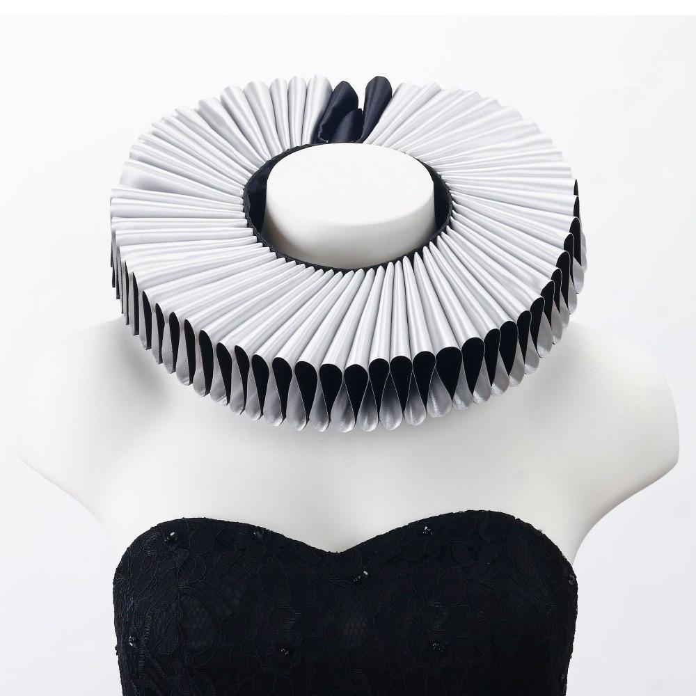 Victorian Costume Circus Clowns Ruff Collar Vintage Renaissance False Collar Collar Accessory