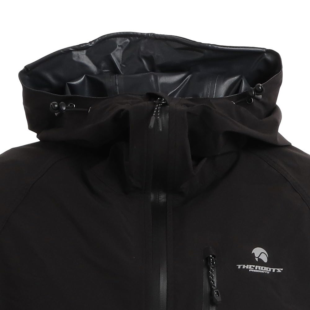Regenkleidung Stretch Regenjacke Schwarz L [The Roots]