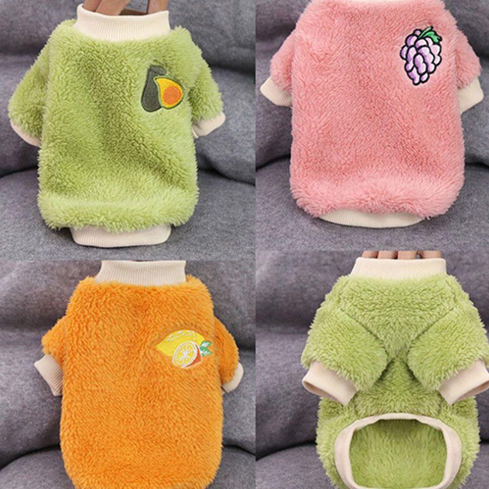 Pet Products warm multi-size Cute pet clothes Small Dog Sweater two-legged