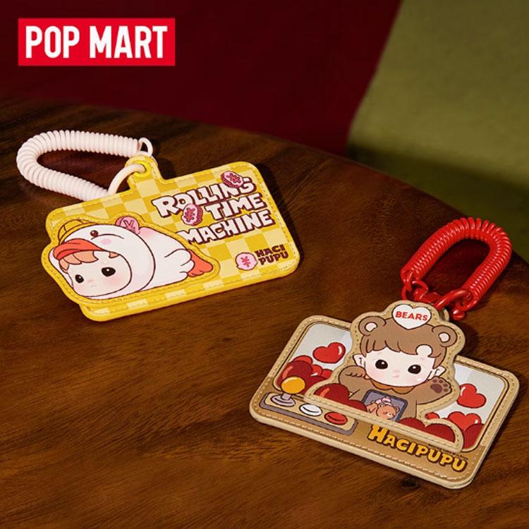 New POP MART HACIPUPU Time Machine Collection Card Holder Mystery Boxes Single Mystery Box/Full Box 6 Pcs PPMT-2505-0046