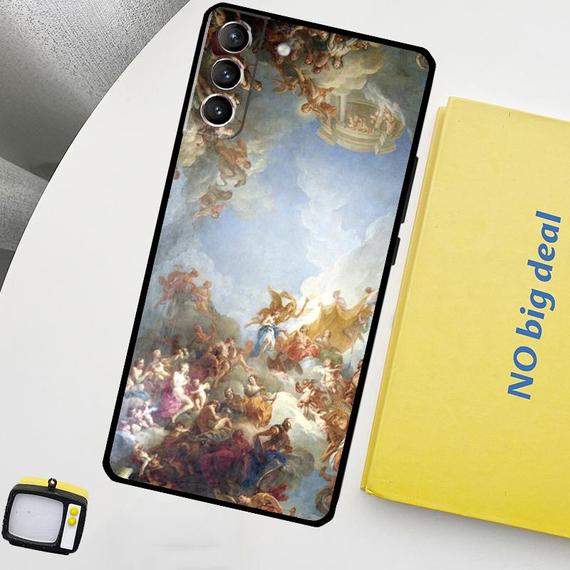 Michelangelo Art Phone Case For Samsung Galaxy S25 Ultra S20 S21 S22 S23 Plus S24 Ultra S9 S10 S25 FE Cover