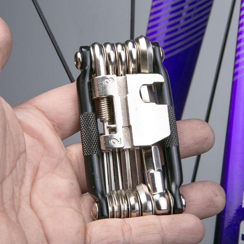 Cycling Wrench Set Multi-Function Hexagonal Tool Professional Tire Chain Cutting Tool Hex Tool Road Cycling Outdoor Adventures