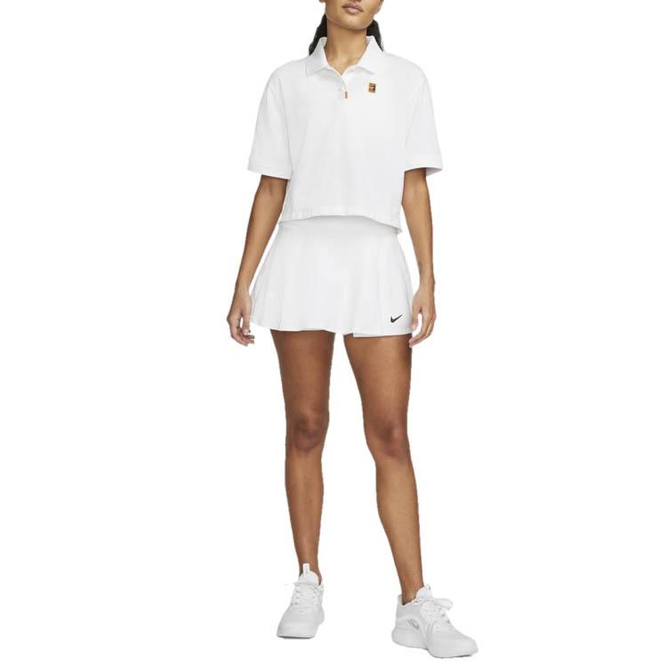Nike Lil Swoosh Tennis Skirt Women Bottoms White DH9552-100