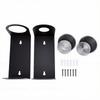 2 Sets Oil Funnel Holder with Oil Collection Cup Wall Mounted Funnel Buddy Storage for Trailer Race Work Shop Garage