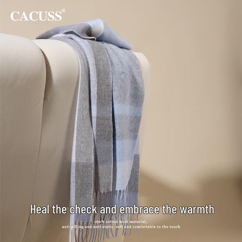 CACUSS Women's Pure Wool Scarf & Shawl