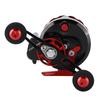 3.6:1 10+1BB Automatic Line Raft Fishing Reel Metal Wire Cup Magnetic Force Slow Down Reel(Carved Wire Cup Right Hand )