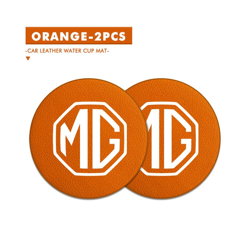 Carbon Fiber Car Coaster Water Cup Mat Drink Anti-slip Pad For MG GT 3 5 6 7 GS Pilot HS ZS ZX xus1