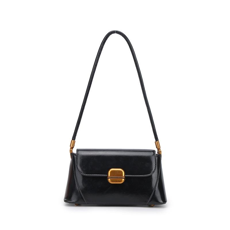 Design sense niche bag women's new high-end texture underarm baguette bag versatile shoulder bag