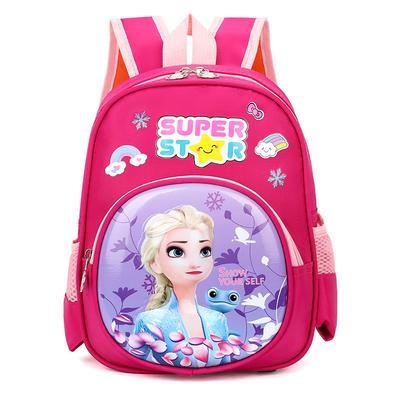 Princess and Lightning McQueen Kindergarten School Bag Elementary School Large Capacity Cartoon Three-dimensional Backpack