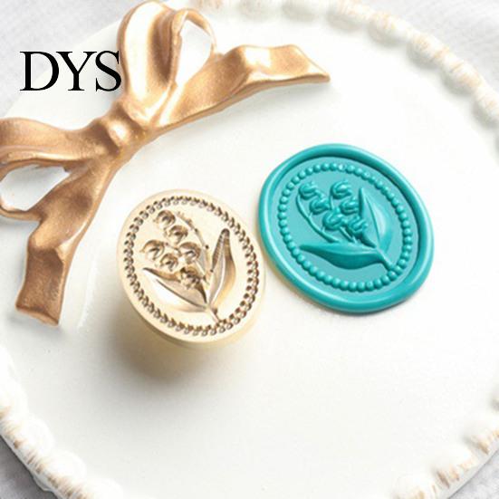 Metal Seal for Crafting Embossed Wax Stamp, Zinc Alloy Sealing Stamp with Various Artistic Stationery Patterns Wedding Invitations Envelopes
