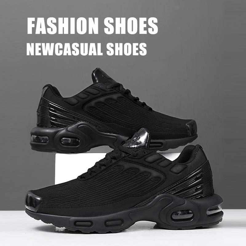 Vår nye store størrelse par luftputesneakers allsidige komfortable løpesko herre casual motesneakers