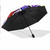 8‑Rib Automatic Umbrella, The Amazing Digital Circus Design Foldable Umbrella for Sun Rain Protection Travel