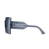 Dior D-Club Square Sunglasses With Side Lettering Unisex Sunglasses Blue DIORCLUB-M5U