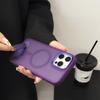 Magnetic Invisible Stand Phone Case Suitable for IPhone16 Shell, 15promax Protective Case and Apple 14 Simple Case