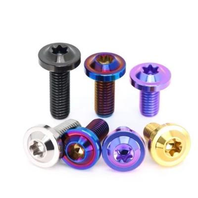 M6x15 Titanium Bolts M6x20 T30 Torx Bolts High Quality Motorcycle Fasteners