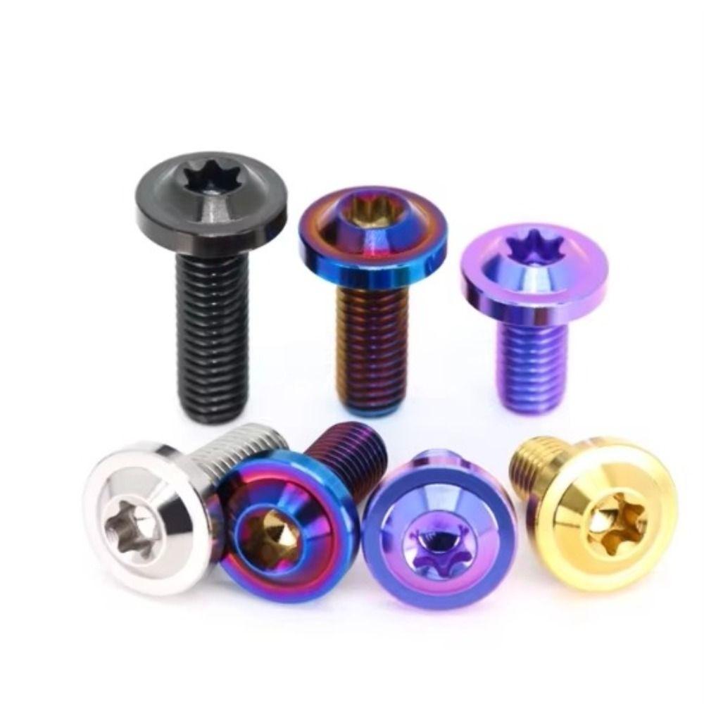 M6x15 Titanium Bolts M6x10 T30 Torx Bolts High Quality Titanium Screws