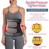 Women's European & American Double Waistband Abdominal Body Shaper & Sports Waist Support