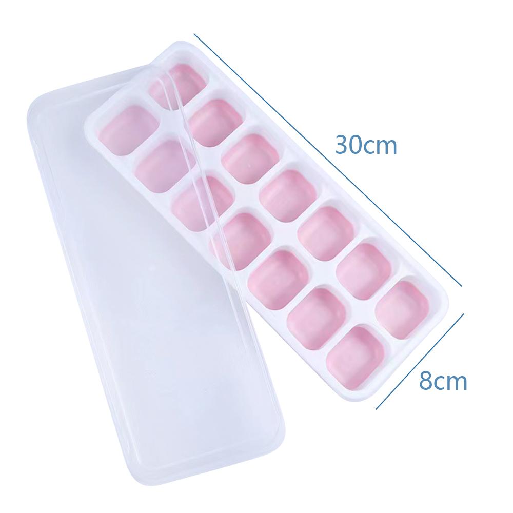 1 Pcs Ice Mold Silicone 14 Grid Ice Tray Square Ice Tray Mold Easy To Mold Silicone Ice Shape ZPG