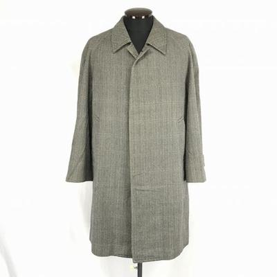 Onward Kashiyama Kaschmir 65 Prozent Vollgefüttert High End Stehkragenmantel Oberbekleidung Herren M ca. 165 96 92 Grau(GEBRAUCHT)