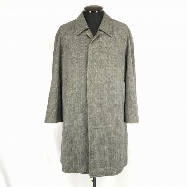 

Onward Kashiyama Кашемир 65 Процентов Полностью На подкладке Высококлассное Пальто Верхняя одежда Мужчины M Примерно 165 96 92 Серый