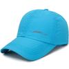 Summer Unisex Quick-Drying Breathable Waterproof Mesh 6-Panel Baseball Golf Running Fitted Sport Cap 100% Polyester