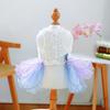 Exquisite Dreamy Yarn Skirt Soft Dog Skirt Elegant Pet  Princess Dress  Spring/Summer