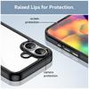 For iPhone 17 Case For Apple iPhone 17 Air  iPhone 17 Pro Max Cover Funda Shockproof Clear PC + Silicone Protective Phone Cover