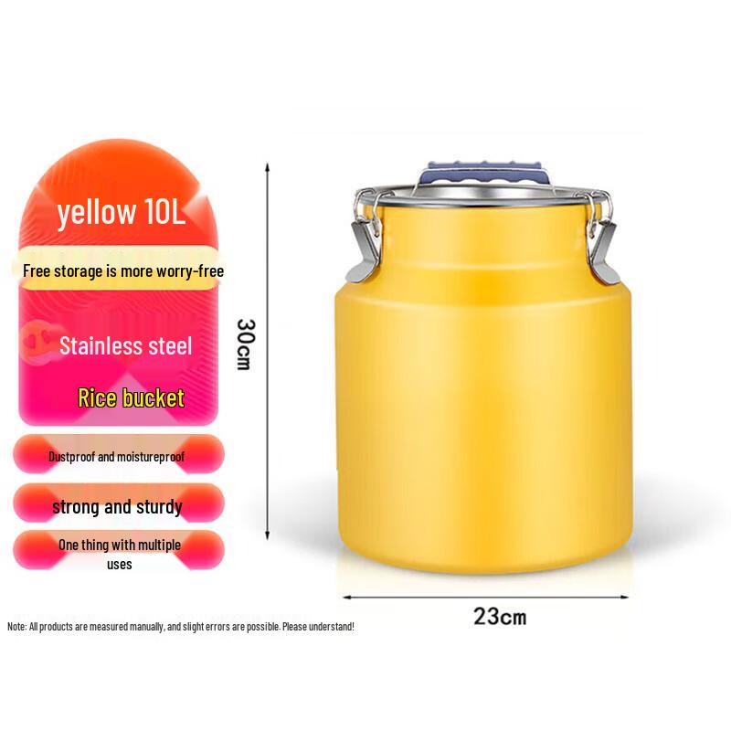 Homeglen Stainless Steel Multi-purpose Sealed Storage Can