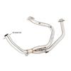 For Honda Transalp XL650V   2000-2007   For Original Muffler Escape   Motorcycle Exhaust Header Link Pipe Slip-on