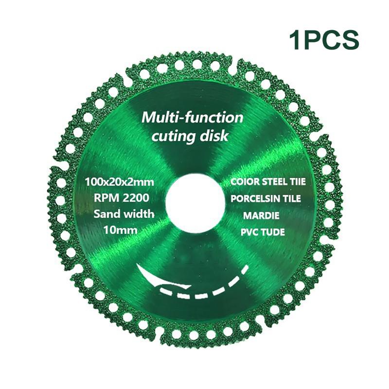 

6 In 1 Diamond Saw Blade Cut Off Wheels Diamond Cutting Disc Metal Iron Steel Rock Slab Marble Saw Blade