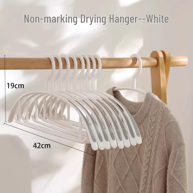 Anti-Shoulder Non-Slip No-Trace Clothes Hanger for Dorm & Home