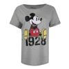 Disney Womens/Ladies Mickey Mouse Year Marl T-Shirt