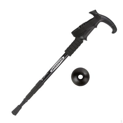 Aluminum Telescopic Elderly Walking Cane Anti Slip Rubber Handle Widely Used