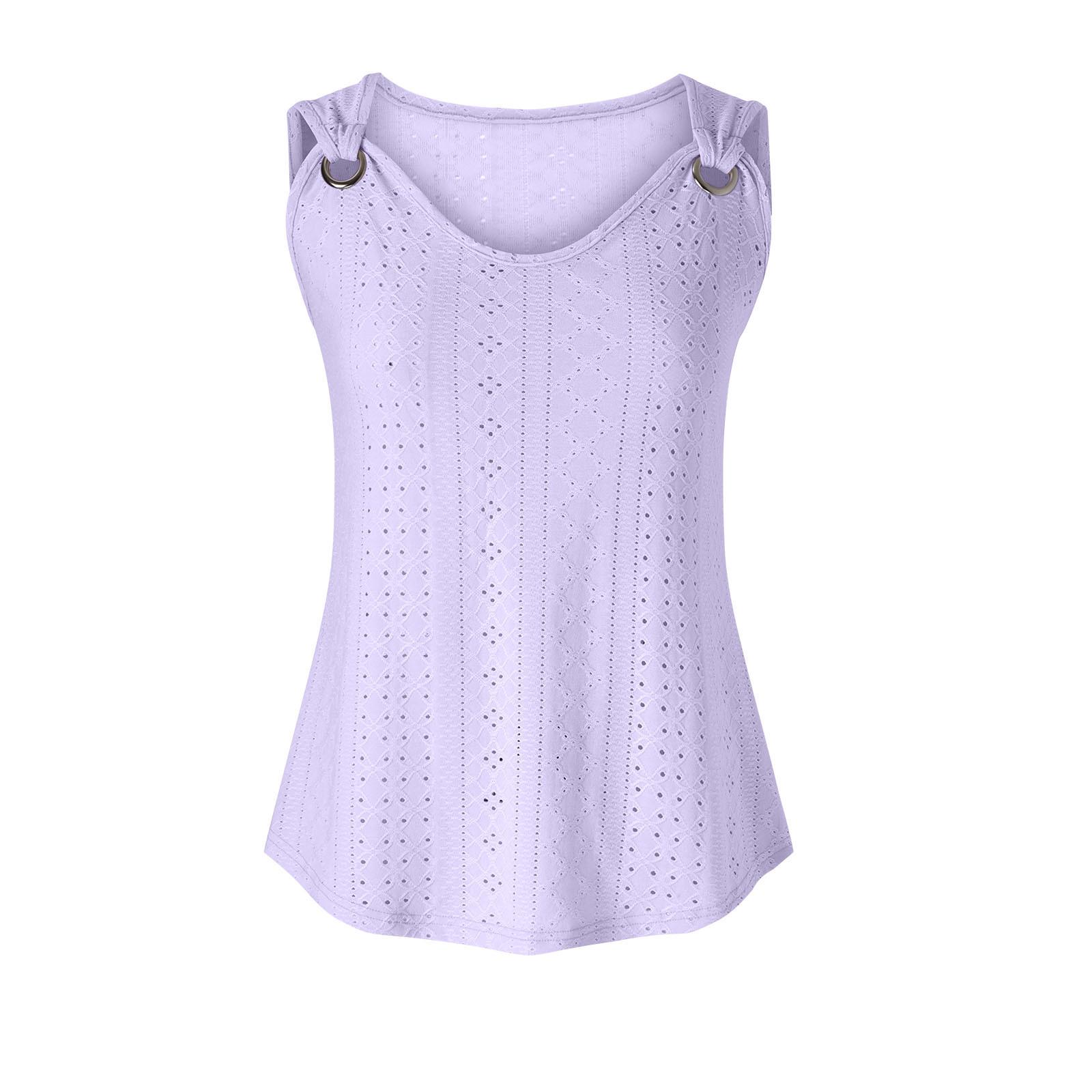 

Женский однотонный топ без рукавов с V-образным вырезом XL