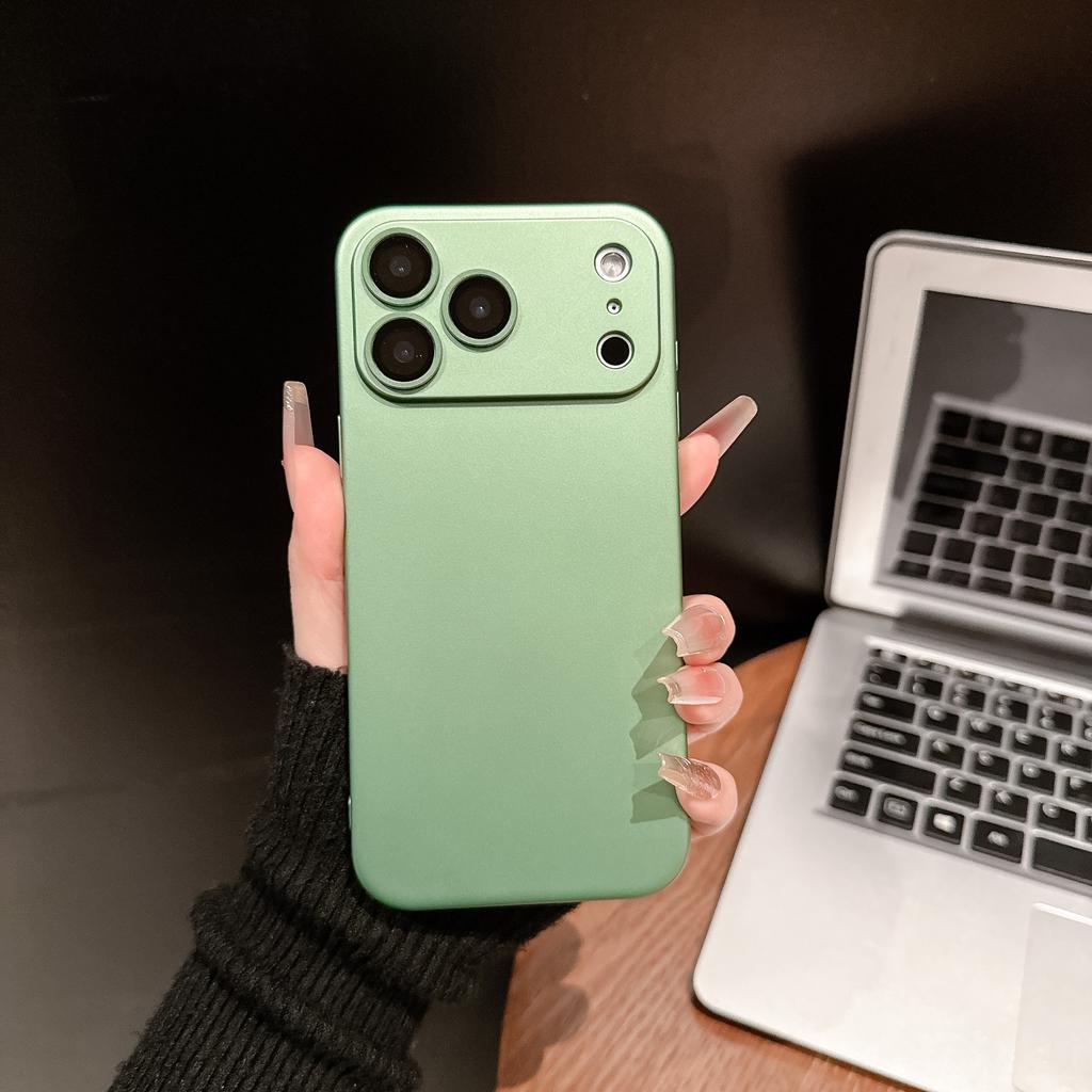 Matte Alles-inclusief Lensbeschermhoes Voor iPhone 17 Air 16 15 14 13 12 11 Pro Max Plus Mat Glas Camera Schokbestendige Hoes