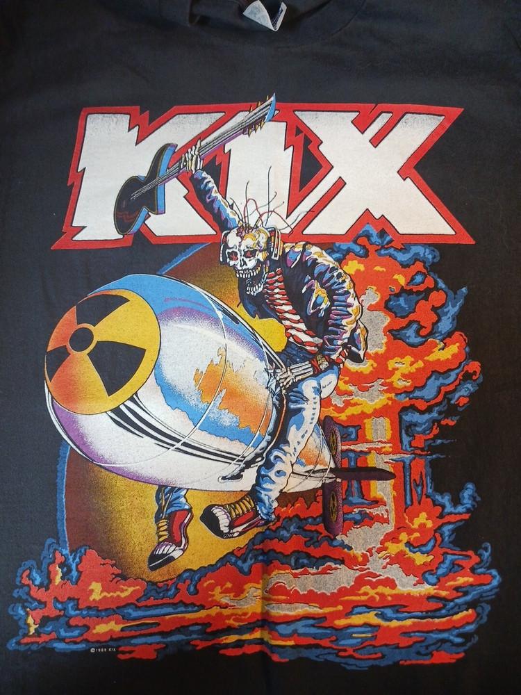 

Vintage Kix Band Shirt 1989 All Size S to 5XL Adult BL630 Unisex T-Shirt L