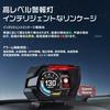 GIGC OBD2 Meter with Speedometer, Tachometer, Water Temperature Gauge, Multimeter, and Fault Alarm for All Vehicle Data Monitoring (Japanese Version)
