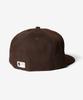 New Era 59FIFTY Brown Size 7 Cap, & Yellow, 3/8" (Used)