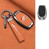 Funda para Llave de Coche para Saic Maxus T60 Aleación de Zinc Cuero Llavero Inteligente Remoto Carcasa Protectora Automática Piel para Llavero Accesorios
