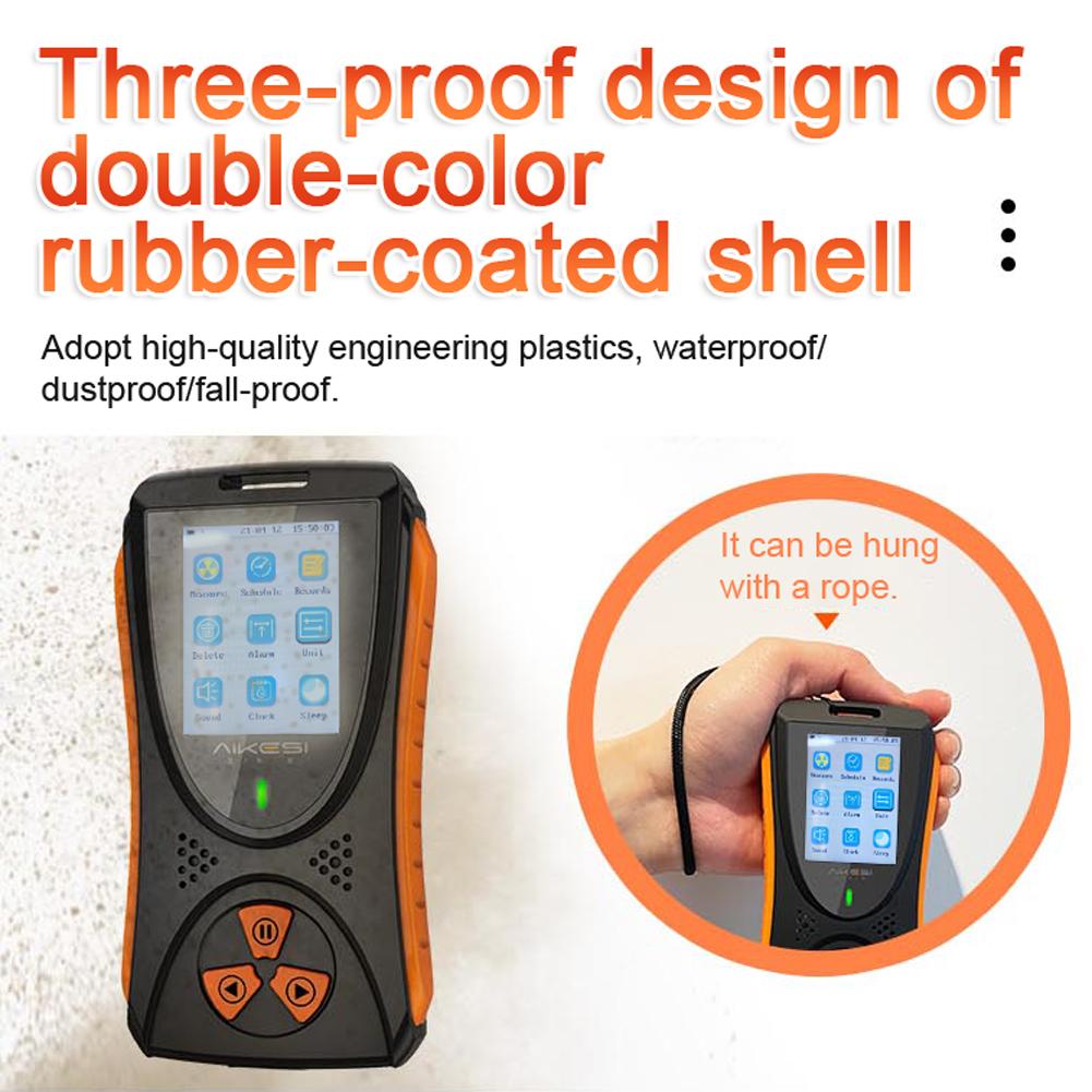 Radiation Dosage Equivalent Monitor TFT Color Display Multifunctional Electromagnetic Nuclear