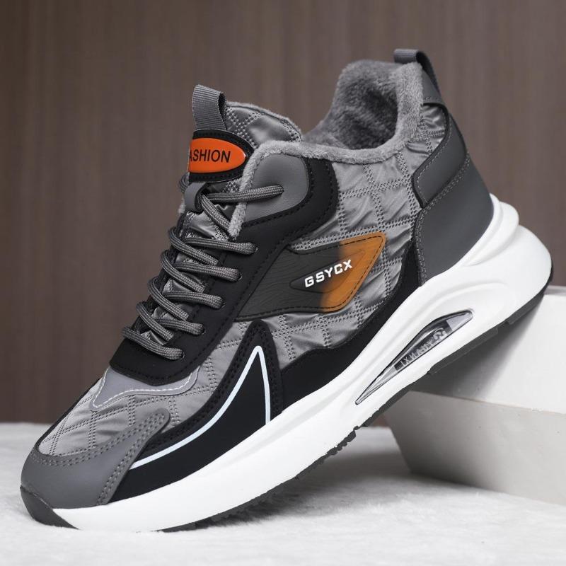 Sneakers für Herren, luxuriöse Plateau-Sneakers für Herren, hochwertige Freizeitschuhe, warme Winterschuhe